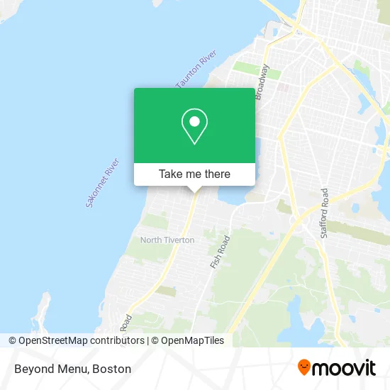 Beyond Menu map