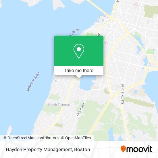 Hayden Property Management map