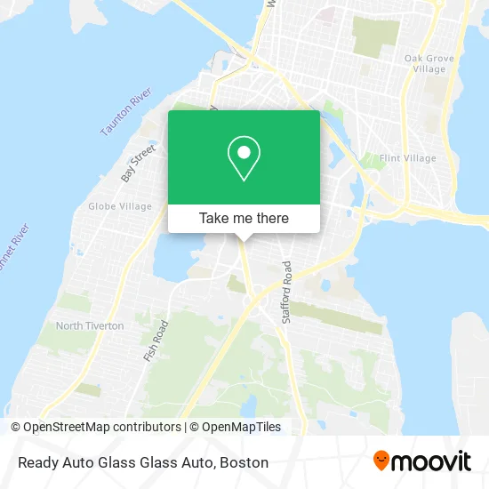 Mapa de Ready Auto Glass Glass Auto