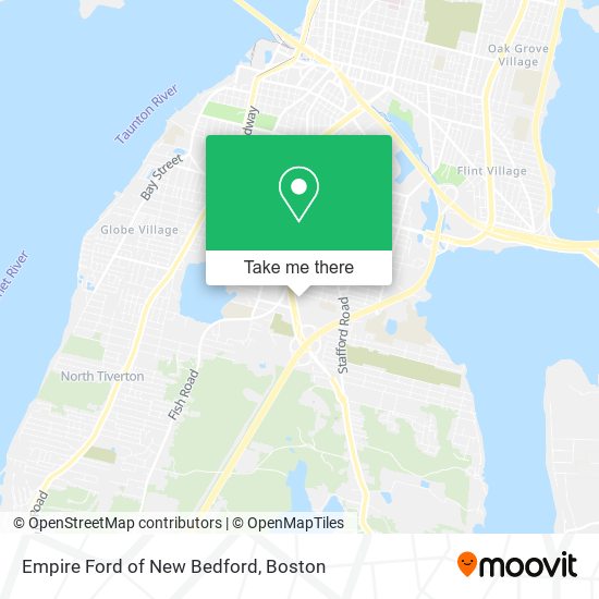 Mapa de Empire Ford of New Bedford