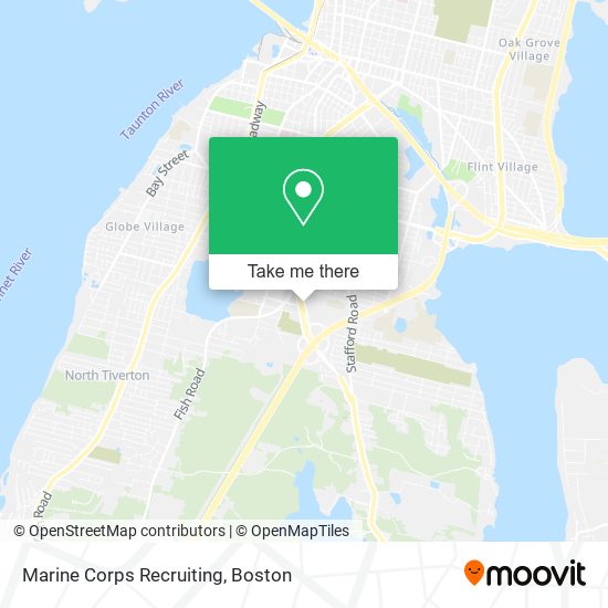 Mapa de Marine Corps Recruiting