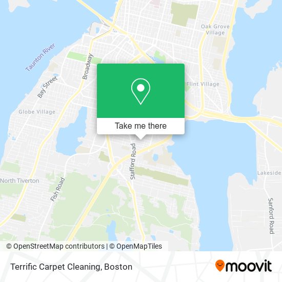 Terrific Carpet Cleaning map