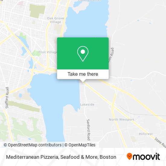 Mapa de Mediterranean Pizzeria, Seafood & More