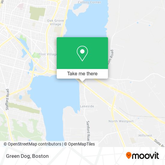 Green Dog map