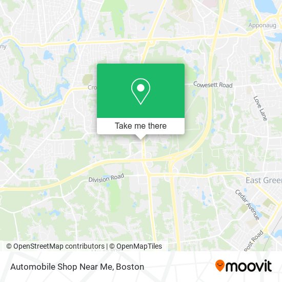 Mapa de Automobile Shop Near Me