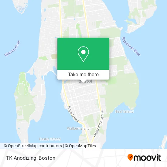 Mapa de TK Anodizing