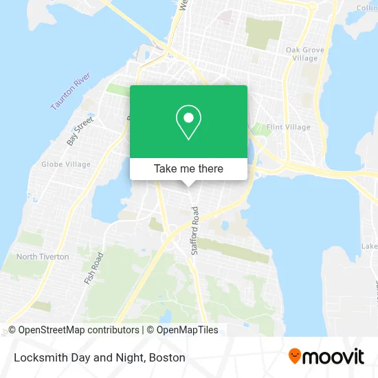 Locksmith Day and Night map
