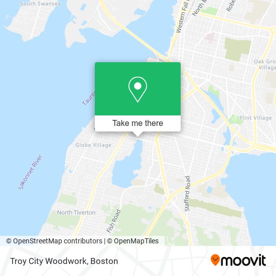 Mapa de Troy City Woodwork