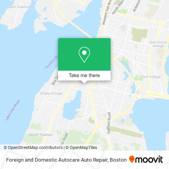 Mapa de Foreign and Domestic Autocare Auto Repair