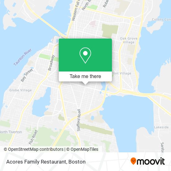 Mapa de Acores Family Restaurant