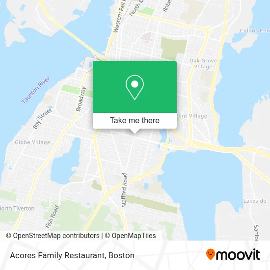 Acores Family Restaurant map