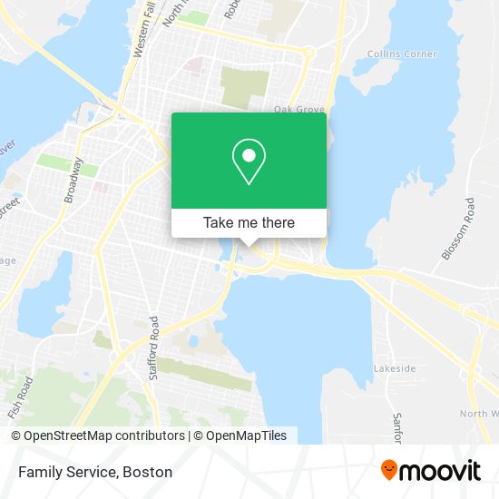 Mapa de Family Service