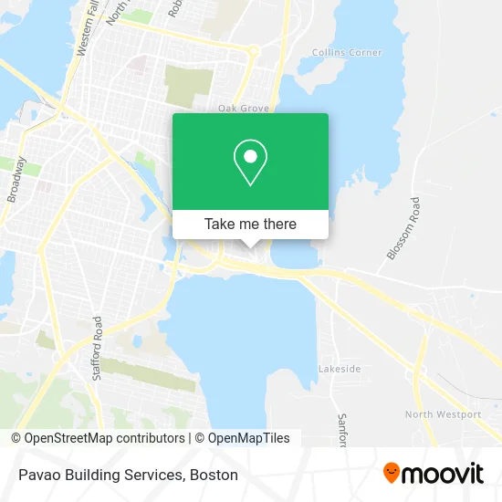 Pavao Building Services map