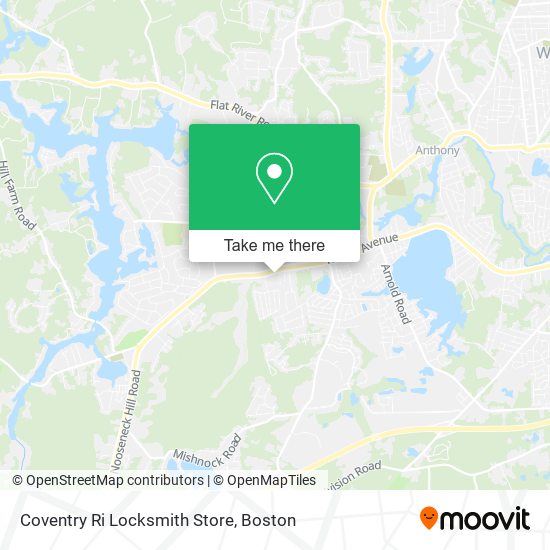 Coventry Ri Locksmith Store map