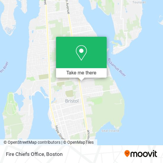 Mapa de Fire Chiefs Office