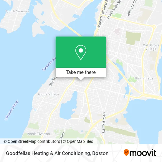 Mapa de Goodfellas Heating & Air Conditioning