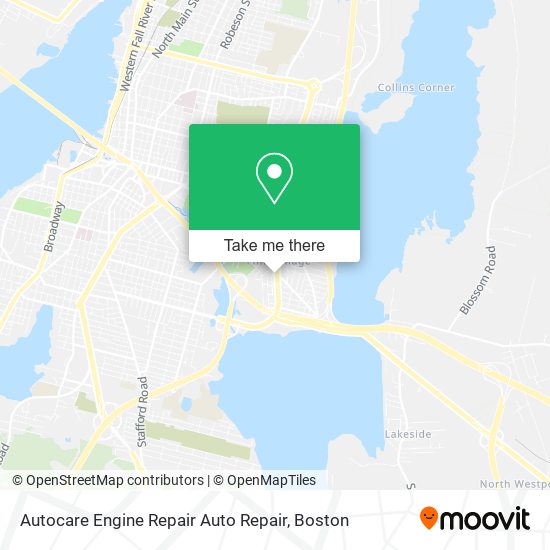 Autocare Engine Repair Auto Repair map