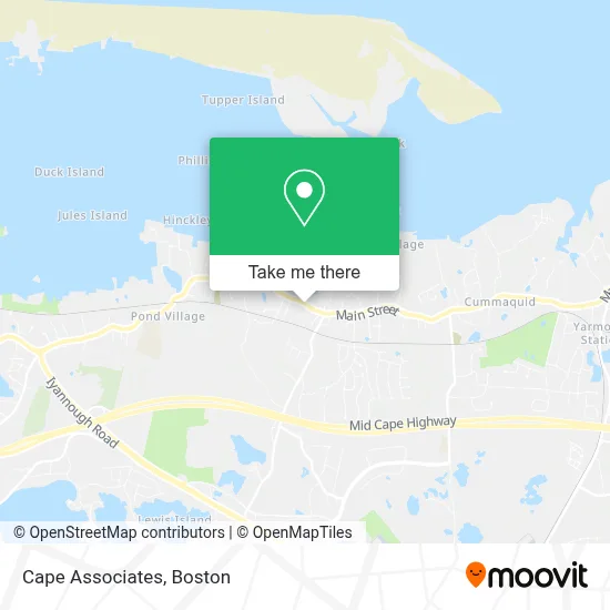 Cape Associates map