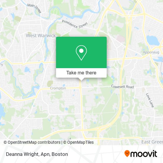 Mapa de Deanna Wright, Apn