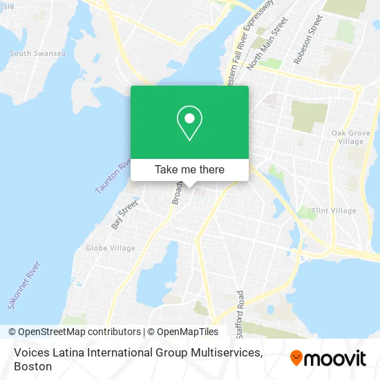Mapa de Voices Latina International Group Multiservices