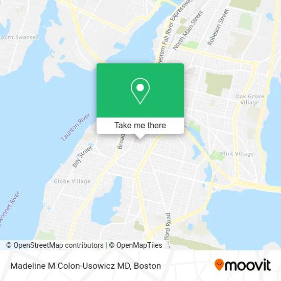 Madeline M Colon-Usowicz MD map