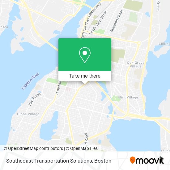 Southcoast Transportation Solutions map