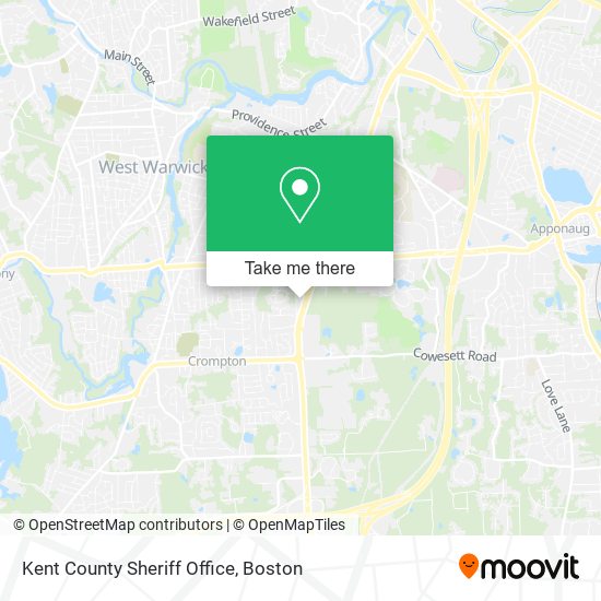 Kent County Sheriff Office map