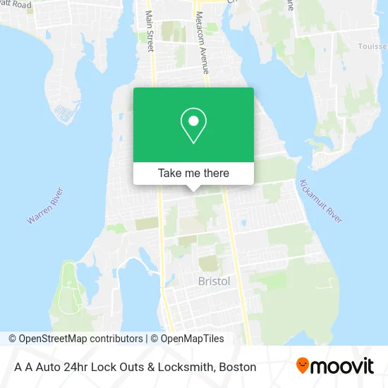 A A Auto 24hr Lock Outs & Locksmith map