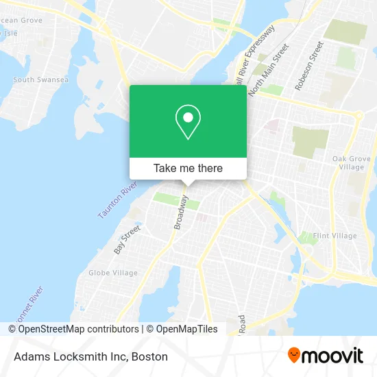 Adams Locksmith Inc map