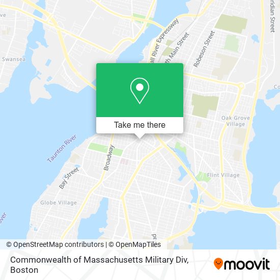 Mapa de Commonwealth of Massachusetts Military Div