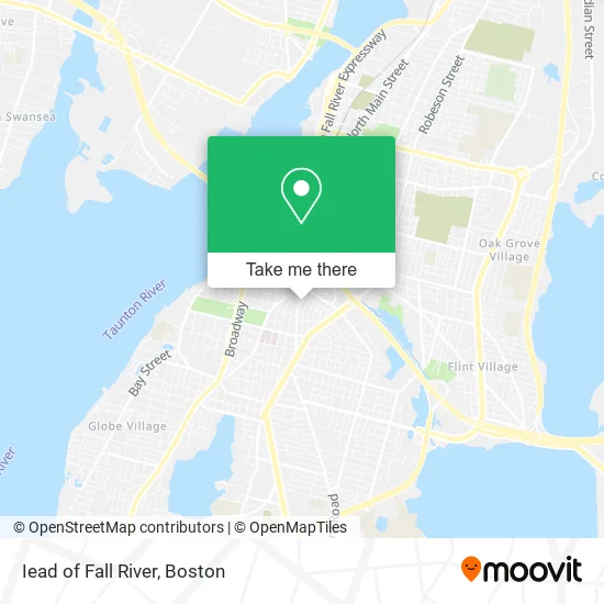 Mapa de Iead of Fall River