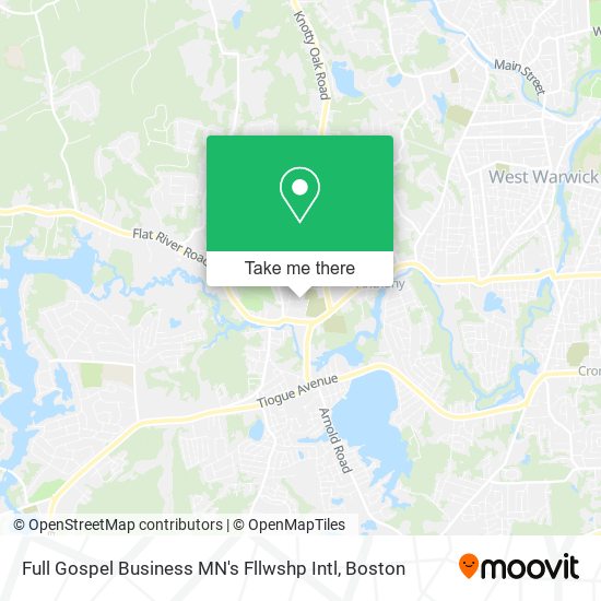Full Gospel Business MN's Fllwshp Intl map