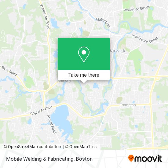 Mapa de Mobile Welding & Fabricating