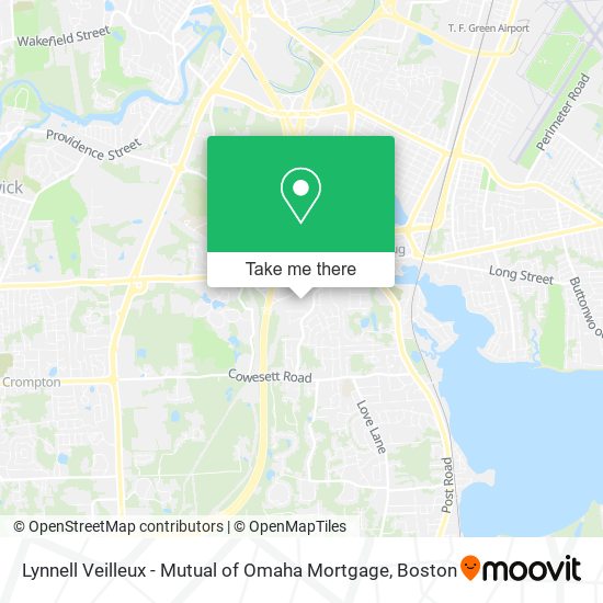 Lynnell Veilleux - Mutual of Omaha Mortgage map