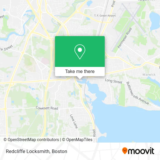 Redcliffe Locksmith map