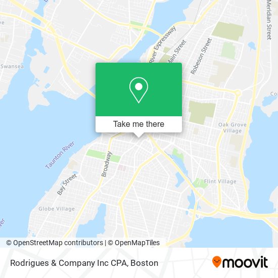 Rodrigues & Company Inc CPA map