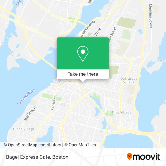Bagel Express Cafe map