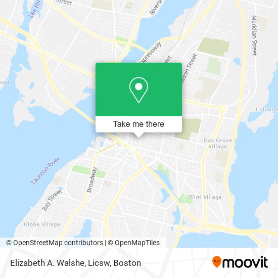 Elizabeth A. Walshe, Licsw map