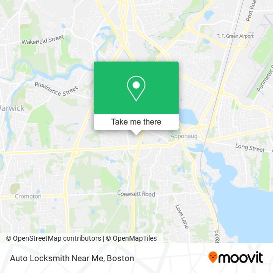Mapa de Auto Locksmith Near Me