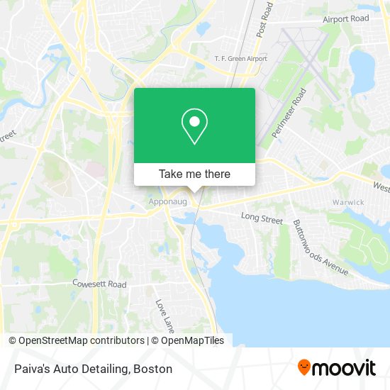 Paiva's Auto Detailing map