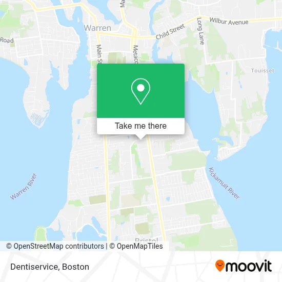 Dentiservice map