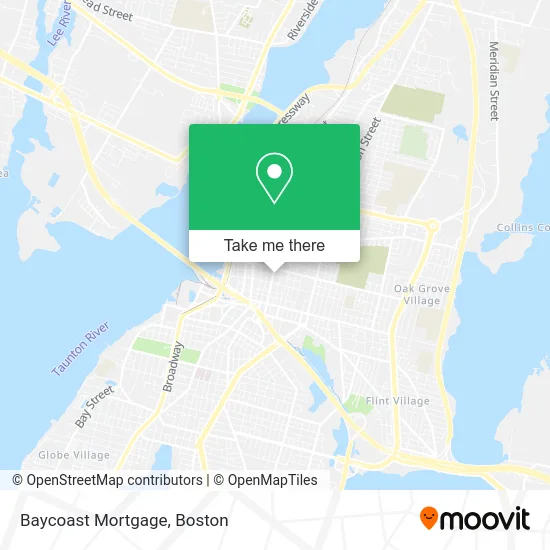 Baycoast Mortgage map