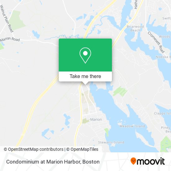 Condominium at Marion Harbor map