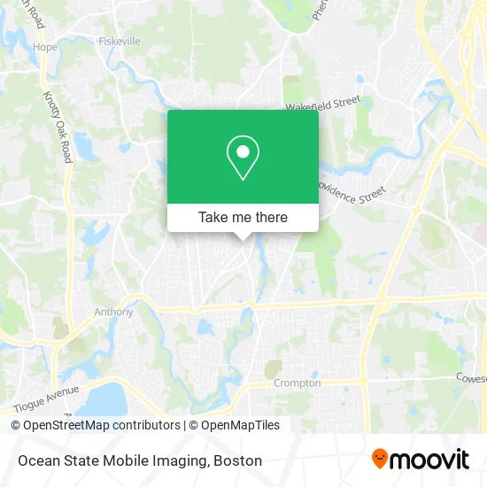 Mapa de Ocean State Mobile Imaging