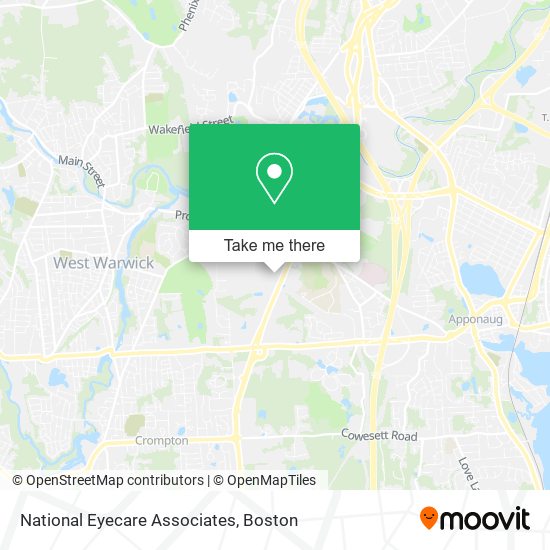 National Eyecare Associates map