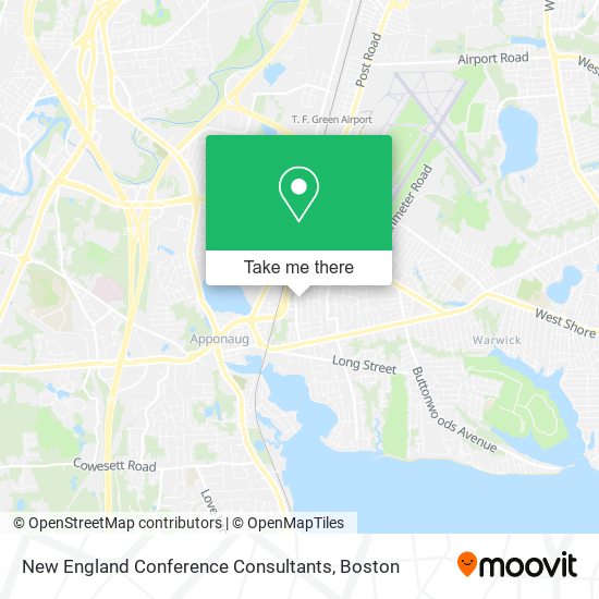 New England Conference Consultants map