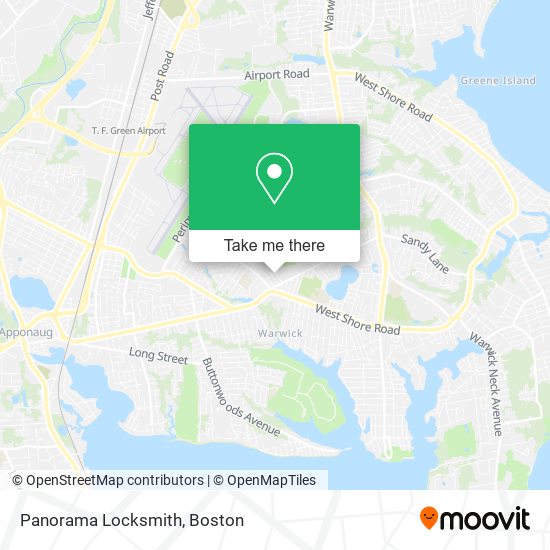 Panorama Locksmith map