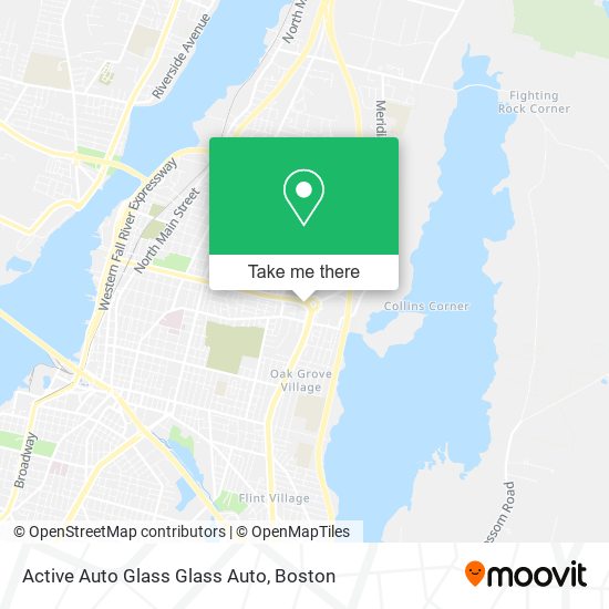 Active Auto Glass Glass Auto map
