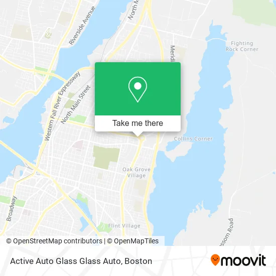 Active Auto Glass Glass Auto map