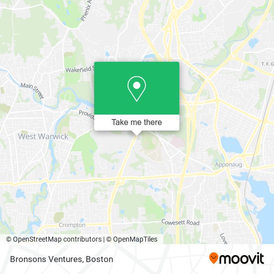 Bronsons Ventures map